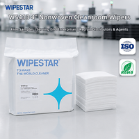 Lingettes en papier pour salle blanche WIPESTAR, 55 % cellulose, 45 % polyester, non tissées, sans peluches, pour le nettoyage de l'électronique, des optiques et des laboratoires