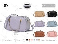 Borsa per Fotocamera da Donna in Microfibra Pelle Sintetica con Chiusura a Cerniera Stile Casual MT-200597 - Product Image 1
