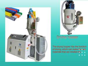 Mesin pembuat pipa bergelombang irigasi selang fleksibel otomatis manufaktur produksi ekstruder plastik elektrik - Product Image 3