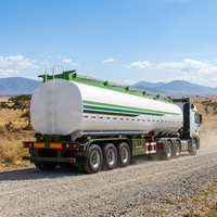 Semi-remorque citerne à huile Sino Truck, couleur d'essieu optionnelle, capacité, vente directe usine, prix bas