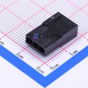 436400301 Housing (Wire-to-Board / Wire-to-Wire) P=3mm Connector 1x3P 3mm Micro-Fit (MX 3.0) 1 - Product Image 2