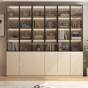 Garde-robe en bois massif de stockage de vêtements de meubles de chambre à coucher de haute qualité personnalisée en vente directe d'un fabricant chinois - Product Image 3