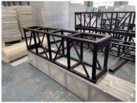 Estructura de Aluminio de Alta Calidad para Grandes Eventos/Exposiciones, Sistema de Truss de Material 6082-T6, Truss de Aluminio de Alta Calidad