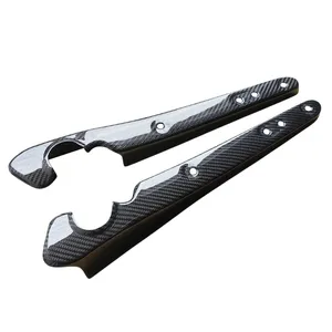 Support de clignotant pour garde-boue arrière de moto en fibre de carbone pour Harley Sportsters Iron XL 883 <span class=keywords><strong>1200</strong></span> 48 72 2004-2020 - Product Image 4