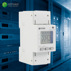 Heyuan DZS100-1S Din Rail gắn RS485 Single phase đa chức năng Power <span class=keywords><strong>Meter</strong></span> phân tích điện kỹ thuật số PV IOT năng lượng <span class=keywords><strong>Meter</strong></span> - Product Image 1