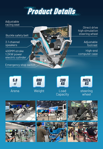 Renixsim Sim racing Racing Simulator Cockpit mit allem Zubehör Sechs-Achsen-Dynamic Race - Product Image 6