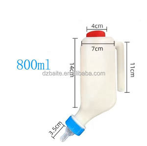 Botella de alimentación de leche colgante de oveja y cabra de plástico de 500ml/800ml con chupete, nueva condición para alimentación de cordero, cuidado del ganado - Product Image 5