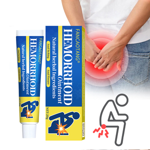 Creme Natural de Ervas para Hemorroidas com Vitaminas, Emplastro Herbal Chinês que Alivia Inchaço Anal, Dor e Desconforto, Uso Externo, Classe II - Product Image 1