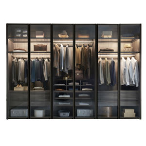 Melamine houten slaapkamer garderobe kast ontwerp - Product Image 2