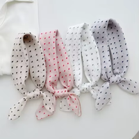 Foulard carré en coton à motif floral vintage, serviette de poignet absorbante, bandana portable pour le jogging, le fitness, les sports et accessoires capillaires