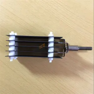 Electrodo tubular de titanio MMO de óxido de metal mixto recubierto Ir-Ta para galvanoplastia