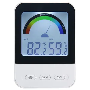 Hygrothermographe électronique numérique transfrontalier Thermomètre intérieur Guide de confort sec et humide