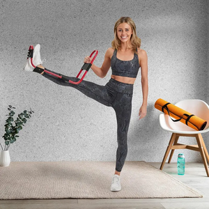 Wellshow Hamstring StretcherデバイスHamstring Calf Stretcherは痛みを和らげ、膝の深いストレッチ膝の延長ホームジムを提供します - Product Image 4