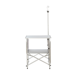 Kejie Modern Outdoor Portable Aluminum <b>Folding</b> BBQ Picnic <b>Table</b> with Kitchen Cooking Station Lightweight Design - Product Image 5