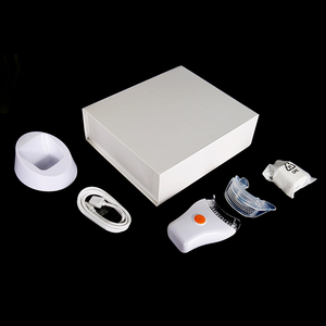 Supporto per piccoli ordini con scatola bianca semplice per uso domestico lampada sbiancante per denti Logo privato vibratore sonico dispositivo di vibrazione dentale - Product Image 6