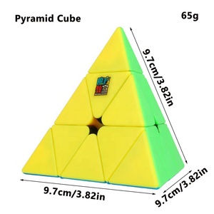3x3 Cube Mofangjiaoshi meilong Moyu 3x3 <span class=keywords><strong>Magic</strong></span> Cube Stickerless 3x3 tốc độ khối câu đố đồ chơi cho trẻ em giáo dục - Product Image 6
