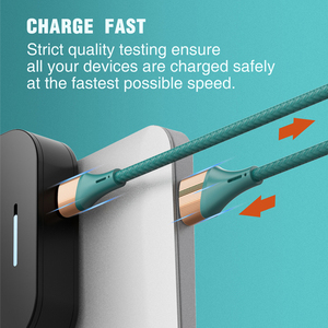 LDNIO LS631 <span class=keywords><strong>USB</strong></span> C타입 고속 충전 케이블 30W PD QC3.0 나일론 1m <span class=keywords><strong>2m</strong></span> - Product Image 6