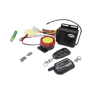 Kit <span class=keywords><strong>Alarm</strong></span> sepeda motor terbaru dengan Remote Control dua arah Sensor getaran tampilan LCD dan baterai bawaan untuk daya cadangan - Product Image 1