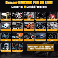 Humzor NexzDAS Pro Professional OBD2 Scanner Herramienta de diagnóstico automático con tableta de 10 pulgadas con IMMO TPMS EPB DPF SAS y ABS