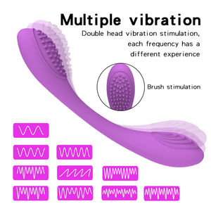 Vibratore anale con punto G a tripla funzione ricaricabile 2-in-1 impermeabile e Vibromasseur ricaricabile Dildo - Product Image 6