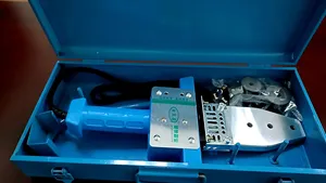Máquina de solda por calor PPR portátil, tubo de água, soldador de tubo plástico, tensão nominal 220V