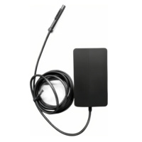 Adaptateur secteur de haute qualité 65W 15V 4A, alimentation DC ignifuge pour chargeur d'ordinateur portable Microsoft Surface Pro7, fonction QC3.0 PD3.0, ABS