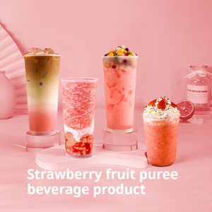 Confettura di purea di frutta alla fragola da 1.36kg per gelato e tè al latte-confezione Versatile per borraccia disponibile - Product Image 5