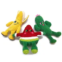 Cheap Fruit Vegetable Dog Plush Toy Squeaky Stuffing Pet Toys - China Pet  Toy and Hot-Sale Product price