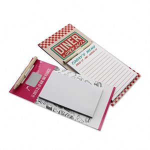 Reusable Grocery Shopping List Fridge <b>Small</b> Memo Pad Personalised Magnet for Promotion - Product Image 1