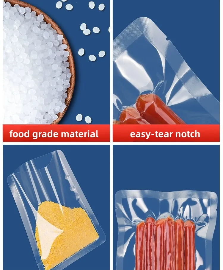 고수 레토트 포장 주머니 산소 배리어 나일론/PP 식품 패키지 진공 씰 비닐 봉투