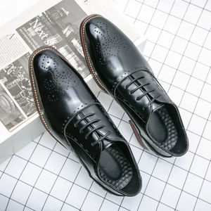 Nouvelles Chaussures Oxford en Cuir Imperméables Artisanales de Luxe Décontractées Britanniques pour Hommes, Modèle Evergreen, à Enfiler, Formelles, pour Mariage et Bureau - Product Image 2