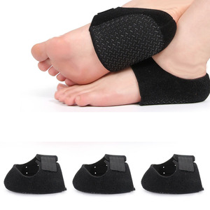 Nouveauté Couvre-talon réglable en silicone souple Anti-usure Antidérapant Chaud et absorbant les chocs Semelle intérieure de pied de sport Protection du talon - Product Image 1