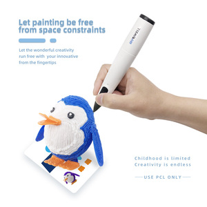 Stylo 3D numérique portable <span class=keywords><strong>Koz</strong></span> éducatif DIY à basse température 1,75 mm, kit de démarrage en plastique blanc pour impression 3D - Product Image 5