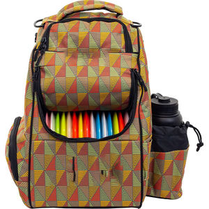 Échantillon gratuit Sac à dos de golf léger, durable, 24 canettes avec une grande glacière intégrée isolée et un sac de golf à disque noir - Product Image 2