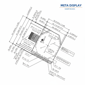 จอแสดงผล Sharp LS026B3SA01X ขนาด 2.6 นิ้ว TFT LCD พร้อมอินเทอร์เฟซ Mipi ความละเอียด 2160x2160 - Product Image 1