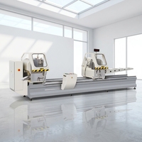 Sierra de Corte Automática de Alta Precisión con Pantalla Digital para Perfiles de Aluminio, Corte a 45 y 90 Grados