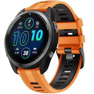 สายนาฬิกาซิลิโคนขนาด 18 มม. 20 มม. 22 มม. สำหรับ <span class=keywords><strong>Garmin</strong></span> Vivioactive <span class=keywords><strong>4s</strong></span> <span class=keywords><strong>Garmin</strong></span> Venu <span class=keywords><strong>Garmin</strong></span> <span class=keywords><strong>Vivoactive</strong></span> 4 สายซิลิโคน - Product Image 2