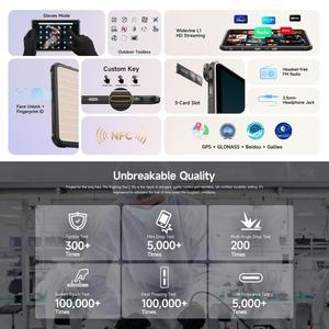 แท็บเล็ต <span class=keywords><strong>Ulefone</strong></span> Rugking Pad 2 Pro รุ่นใหม่ ทนทาน 8GB+256GB หน้าจอ 10.<span class=keywords><strong>1</strong></span> นิ้ว ระบบ Android 16 แบตเตอรี่ 10200mAh รองรับ 4G ปลั๊กแบบ EU - Product Image 2