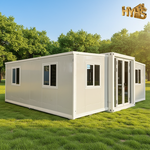 Maison conteneur pliable et extensible moderne de haute qualité pour école, atelier, dortoir, bureau, usage touristique, 20 pieds, salon, chambre à coucher - Product Image 1