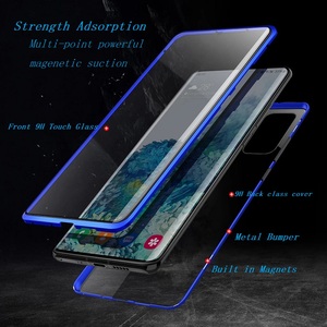 Funda Magnética de Doble Cara con Cristal y Cierre a Presión, de Aleación de Aluminio con Protección 360° para S25 Ultra, S24 Plus, <span class=keywords><strong>S22</strong></span>+, S23, S26 - Product Image 4