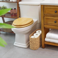 Organizador de Armazenamento para Casa e Cozinha, Cesto de Rattan Sintético PP, Caixa de Armazenamento Resistente à Água