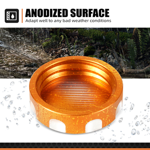 Couvercle du réservoir du maître-cylindre de frein arrière NICECNC pour <span class=keywords><strong>KTM</strong></span> 690 Duke 2012-2019 950 Supermoto SMR/SMT Super Duke <span class=keywords><strong>640</strong></span> <span class=keywords><strong>LC4</strong></span> ADV - Product Image 4