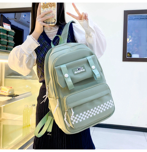 Resistente Anti-furto impermeabile in Nylon zaino USB porta alla moda Unisex Sac Dos <span class=keywords><strong>4</strong></span> 1 Notebook Mochilas per <span class=keywords><strong>il</strong></span> College - Product Image 2