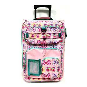 厂家价格随身携带行李箱旅行滚动包女童男孩定制立式儿童拉杆箱行李包
