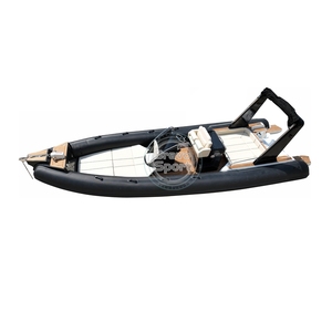 Gommone di Lusso da 8,6m (28ft) ad Alta Velocità Barca RIB in Hypalon Super Yacht con Motore Fuoribordo e T-Top - Product Image 1