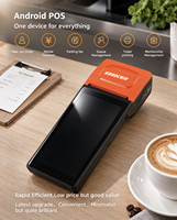 Terminal POS Genggam Android 16 Terbaru dengan Printer Thermal 58mm Terintegrasi untuk Ritel, Restoran, Parkir, dan Pencetakan Struk