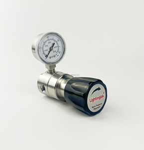 Lighting lok R72 Gegendruck regler (Edelstahl 316L) für Labor zwecke Steuert Gas ventile mit Sauerstoff kompatibilität - Product Image 2