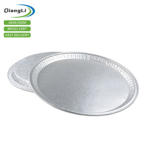 Moldes Redondos de Papel Aluminio de 12 Pulgadas, Moldes Desechables para Pizza, Verduras, Frutas, Pasteles <span class=keywords><strong>y</strong></span> Galletas - Product Image 2
