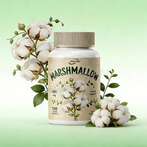 Cápsulas de Raíz de Malvavisco Veganas Orgánicas de Marca Privada, Suplemento de Malvavisco en Cápsulas que Favorece la Salud Nerviosa y Digestiva - Product Image 3