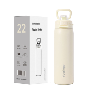 Factory Direct Sale 18/8 Stainless Steel Vacuum Kids Bottles 22oz Metal <b>Double</b> <b>Wall</b> Portable Flasks LFGB Approval - Product Image 1